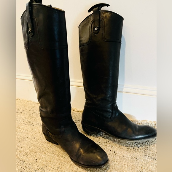 Frye Melissa Button Boot size 10 black - Picture 2 of 6